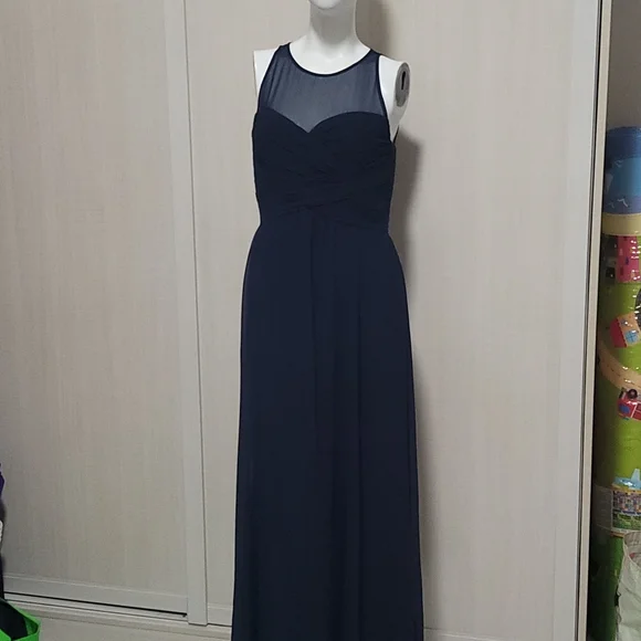 green emerald velvet dress Lauren Ralph Lauren Evening Long Sleeve Gown